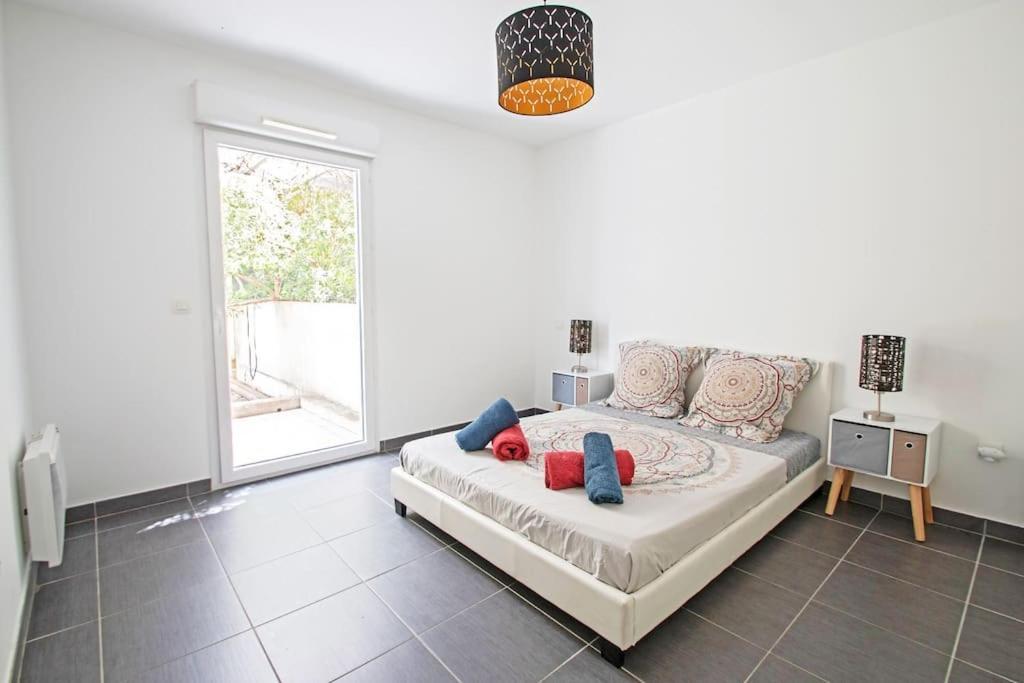 Ferienwohnung Le P'Tit Rimbaud, 6 Pers, Parking Prive, Jardin,Wifi Montpellier Exterior foto