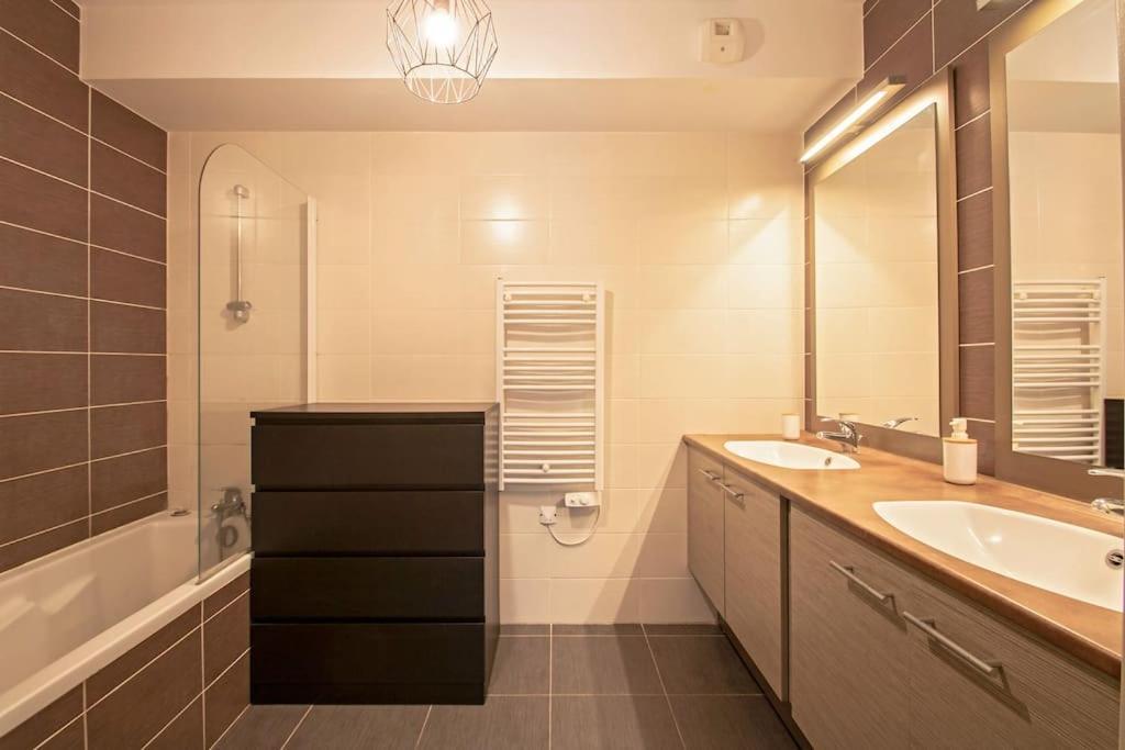 Ferienwohnung Le P'Tit Rimbaud, 6 Pers, Parking Prive, Jardin,Wifi Montpellier Exterior foto
